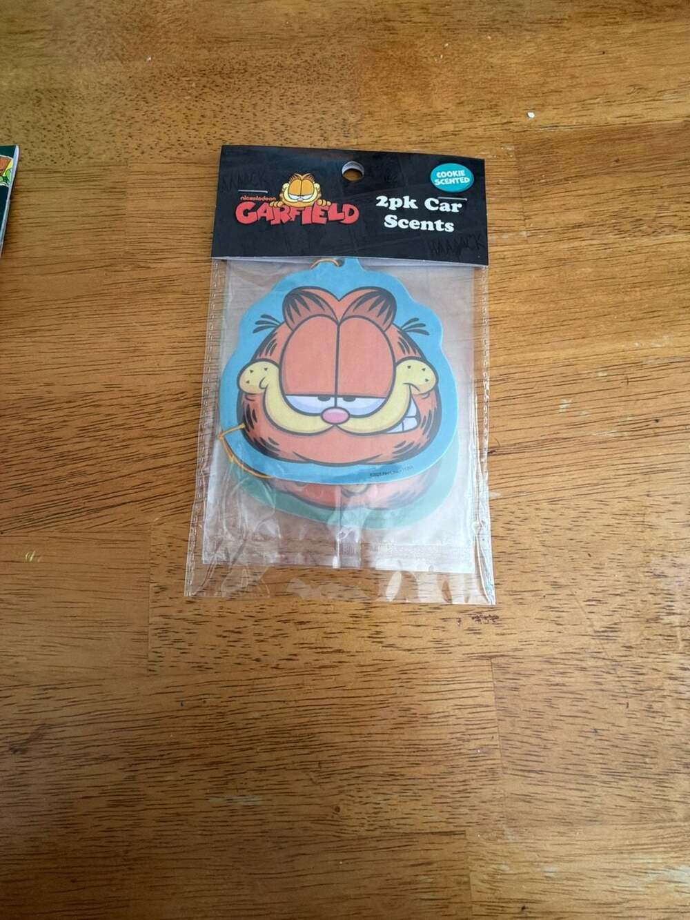 Garfield 2pk Cookie Scented Car Air Fresheners